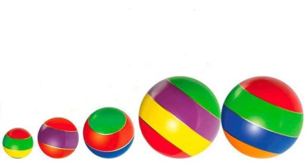 Купить Мячи резиновые (комплект из 5 мячей различного диаметра) в Курчатове 